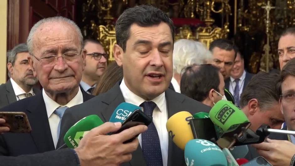 Moreno sobre el turismo en Semana Santa: "Podríamos hablar de la resurrección"