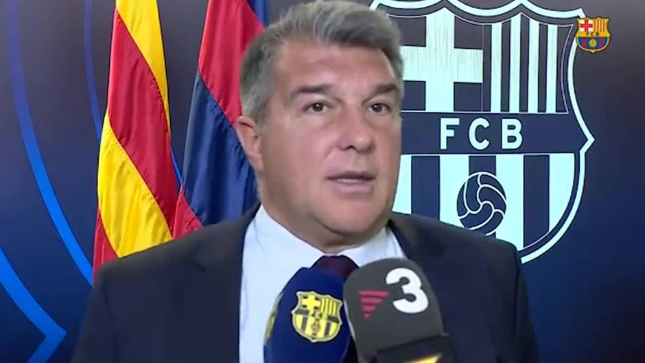 Laporta: "Las entradas para partidos europeos serán nominativas"