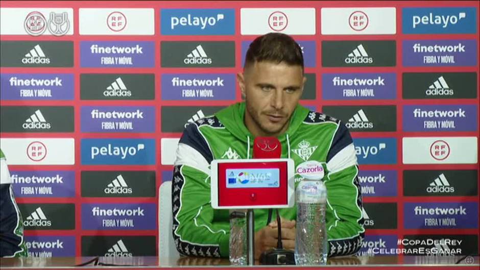 Joaquín: "Estoy orgulloso de estar con el Betis en otra final"