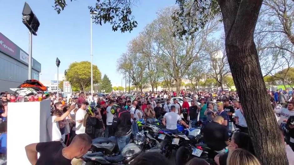 Motos en Avenida de Europa en Jerez