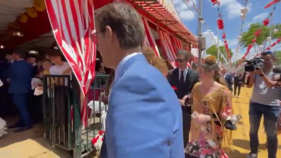 El Sevilla recupera la tradicional comida en la Feria de Sevilla