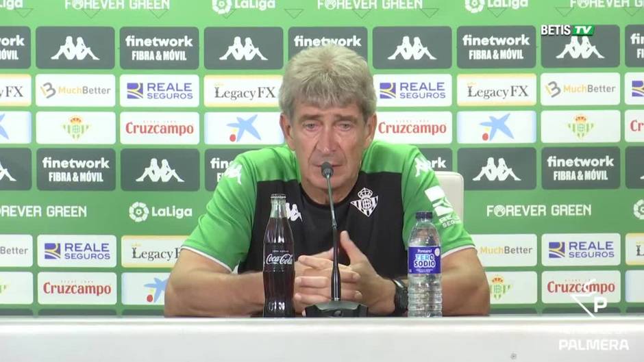 Pellegrini: «Pezzella está disponible para el partido de mañana»