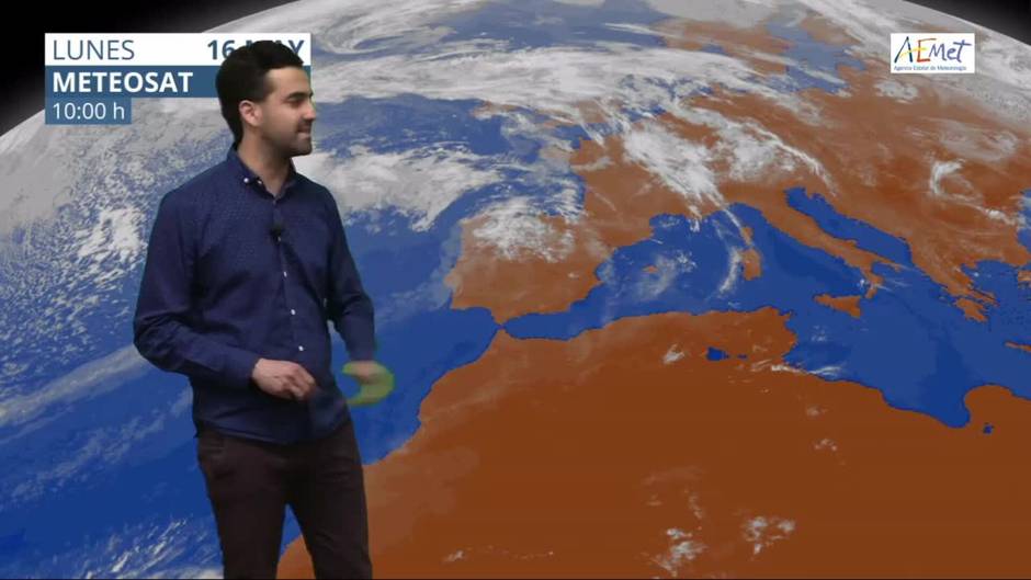 El tiempo con Aemet: leve tregua previa a un fin de semana sofocante