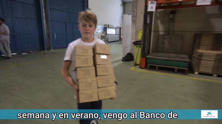 Cádiz Solidaria: Voluntario del Banco de Alimentos de Cádiz