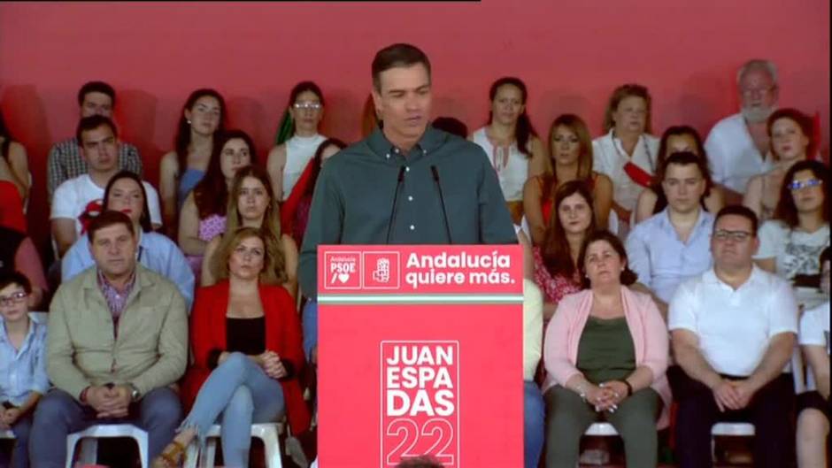 Sánchez y su ecuación de la derecha: "Corrupción en el gobierno y crispación en la oposición"