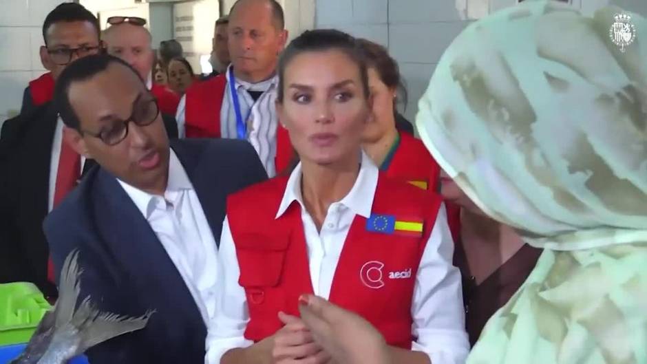La reina Letizia vive su primera jornada en Mauritania