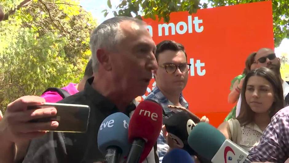 Baldoví dice que pone "la mano en el fuego" por Oltra