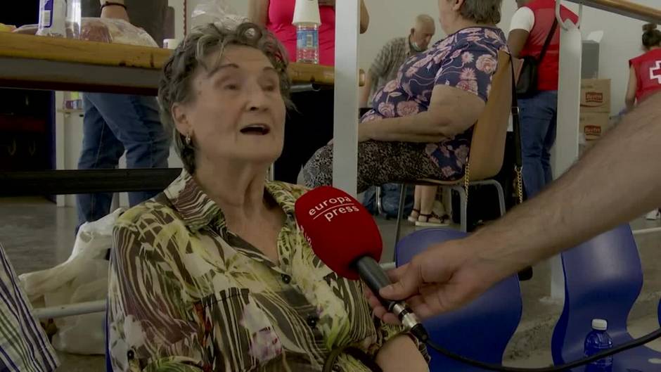 Vecinos de San Martín de Unx: "En 80 años jamás habíamos visto un incendio como este"