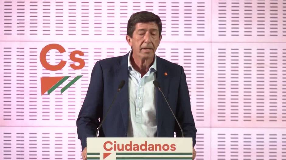 Marín dimitirá este lunes como coordinador de Cs en Andalucía