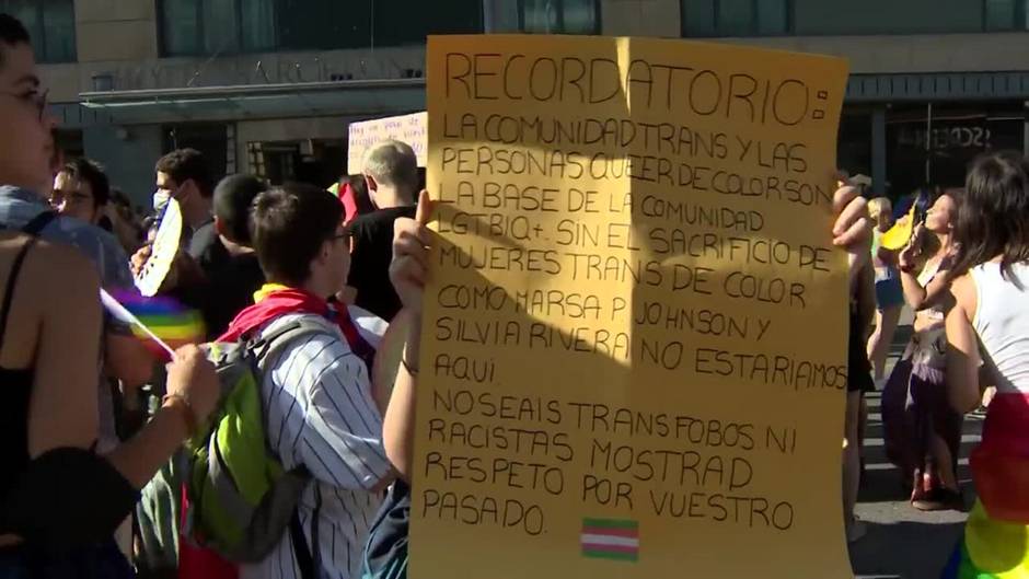 Manifestación en Barcelona con motivo del Orgullo