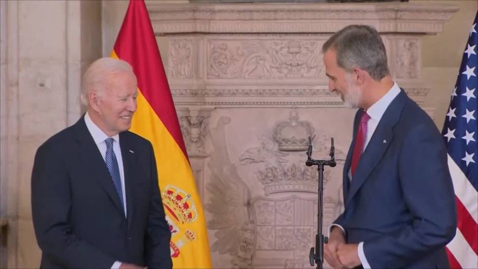 El Rey y Biden reivindican la importancia de mantener la unidad y defender la democracia