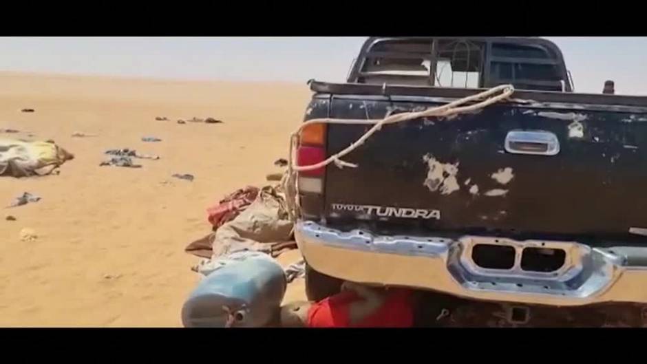 Encuentran a 20 personas muertas en el Desierto de Libia