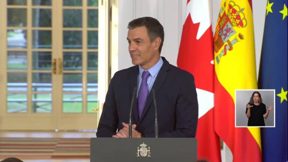 Sánchez y Trudeau presumen de sus fuertes lazos "estratégicos y personales"