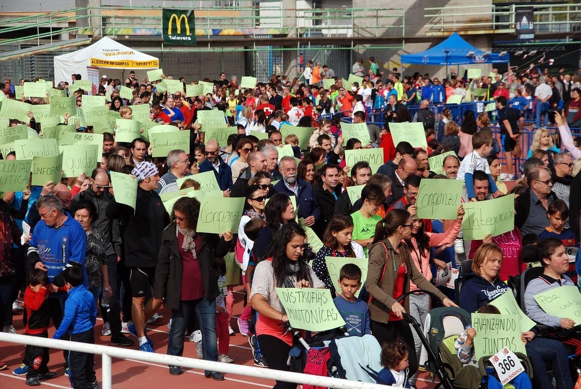 Carrera solidaria de ASEM en Talavera