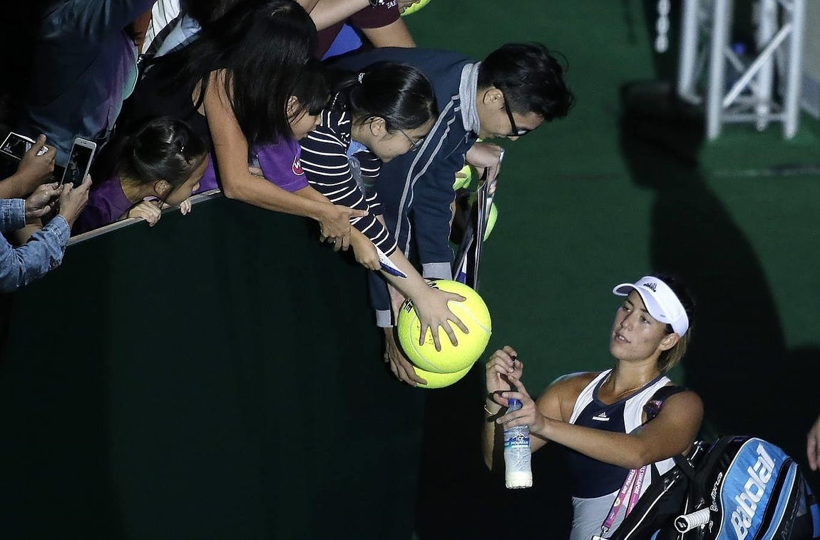 Muguruza-Safarova, en imágenes. 