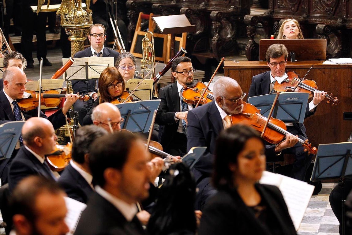 Requiem de Mozart, interpretado por la Orquesta de Córdoba en una misa en la Mezquita-Catedral