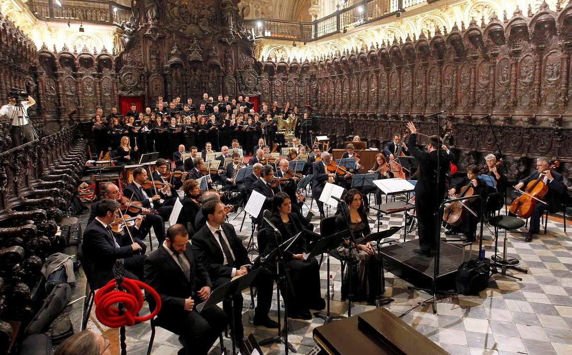 Requiem de Mozart, interpretado por la Orquesta de Córdoba en una misa en la Mezquita-Catedral