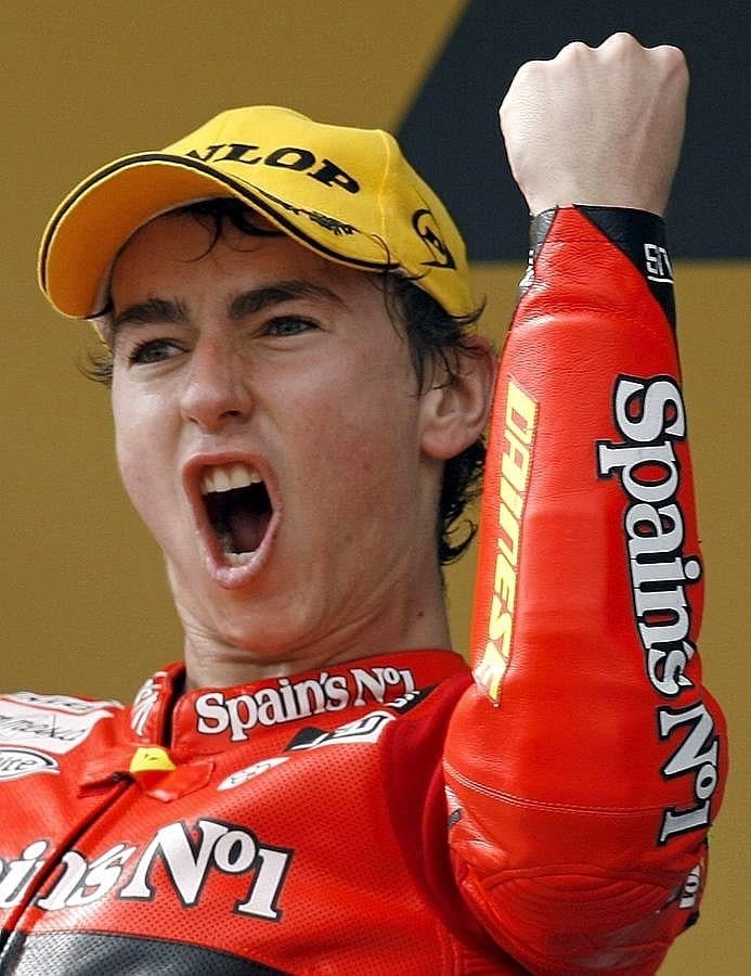 La trayectoria de Jorge Lorenzo, en imágenes. 