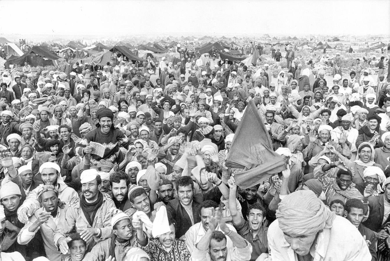 40 años de la Marcha Verde, en imágenes. 