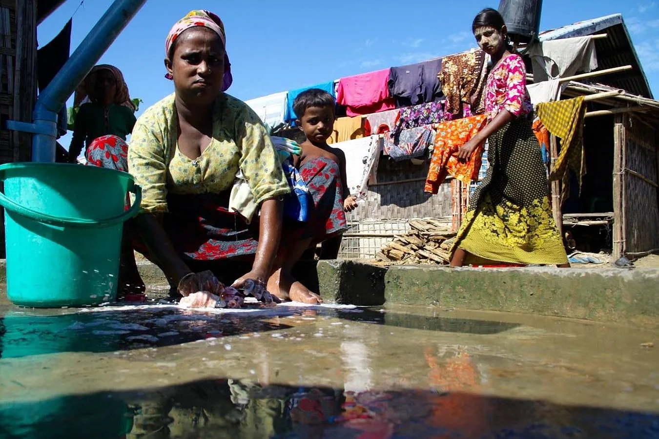 Los refugiados Rohingya se quejan de que no reciben suficiente ayuda humanitaria
