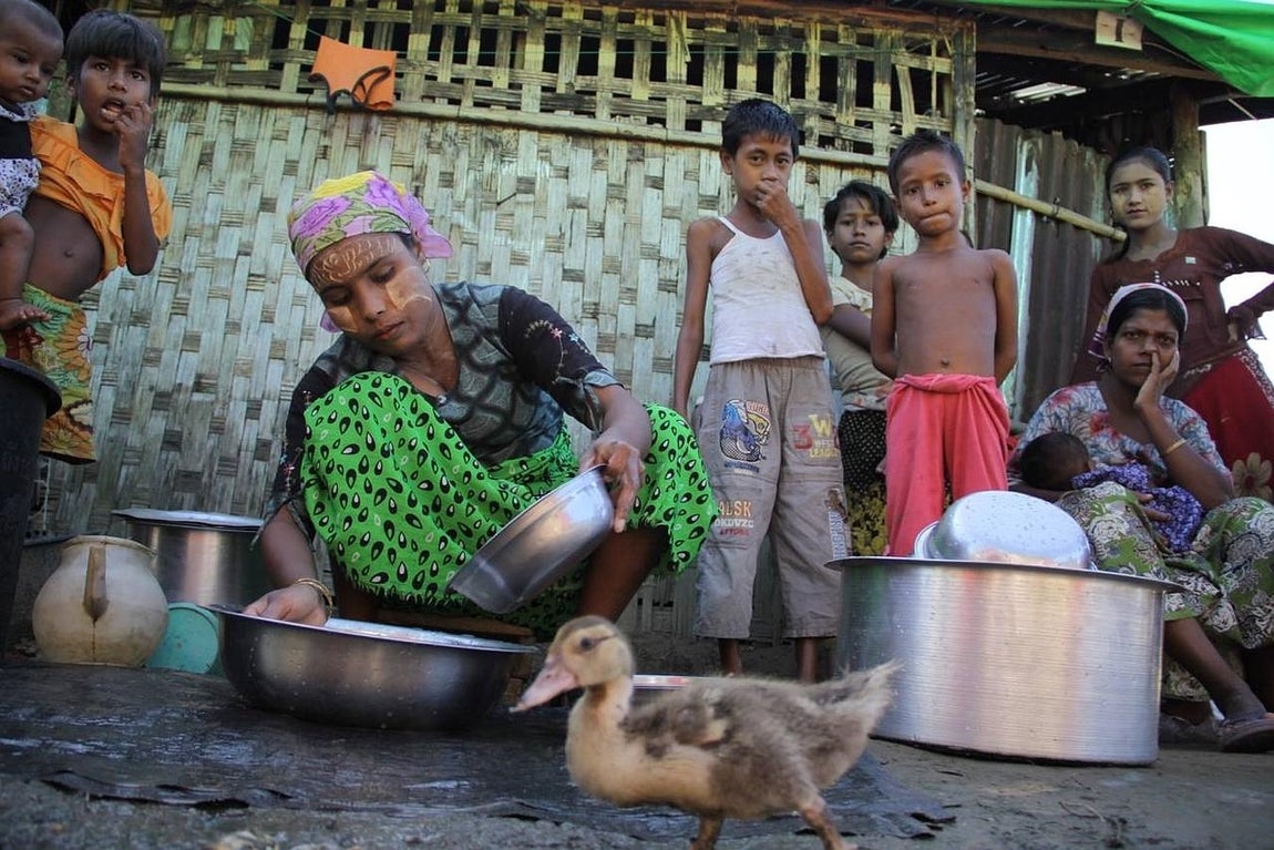 A los miembros de esta minoría se les niega incluso la nacionalidad birmana. 