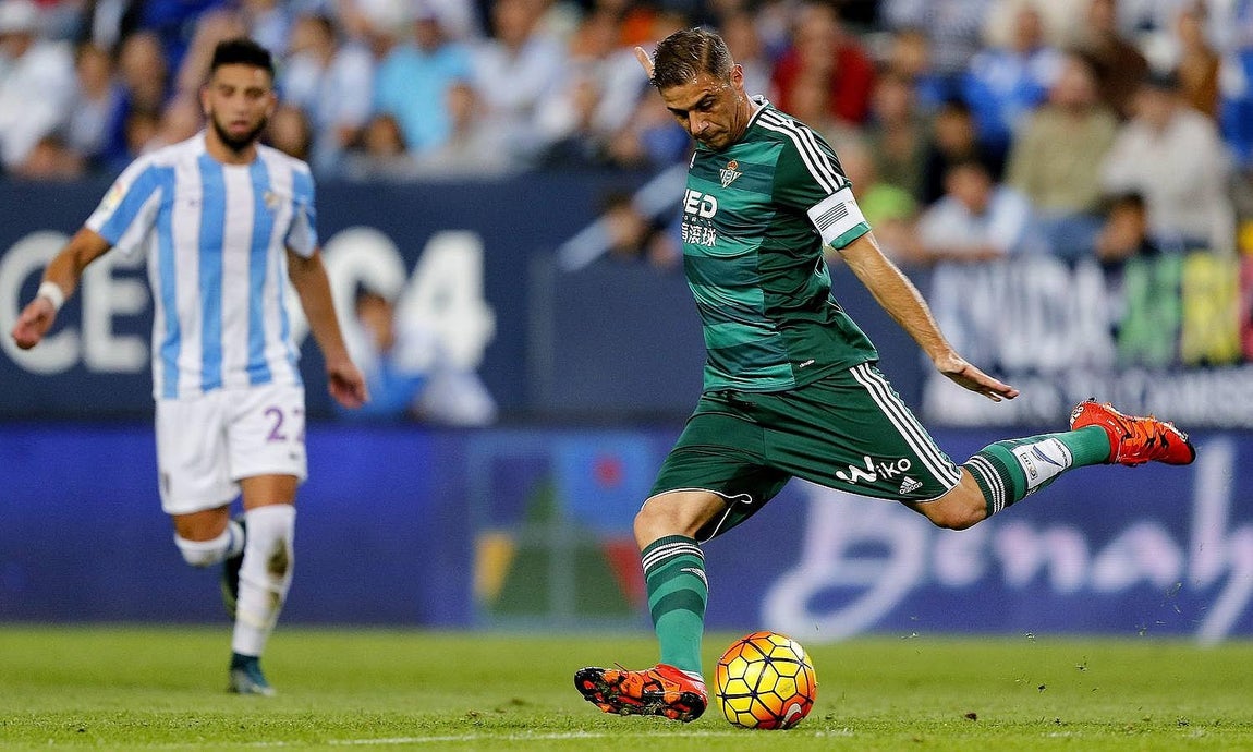 Las mejores imágenes del Málaga CF - Real Betis