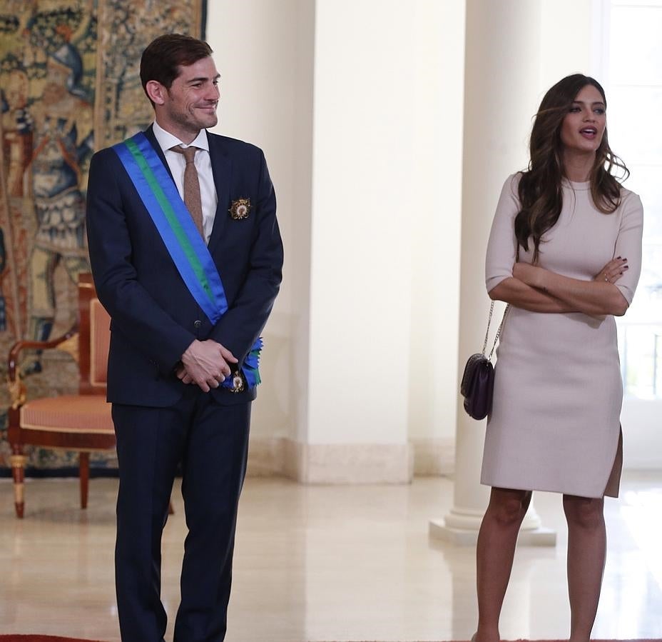 Casillas recibe la Gran Cruz de la Orden al Mérito Deportivo. 