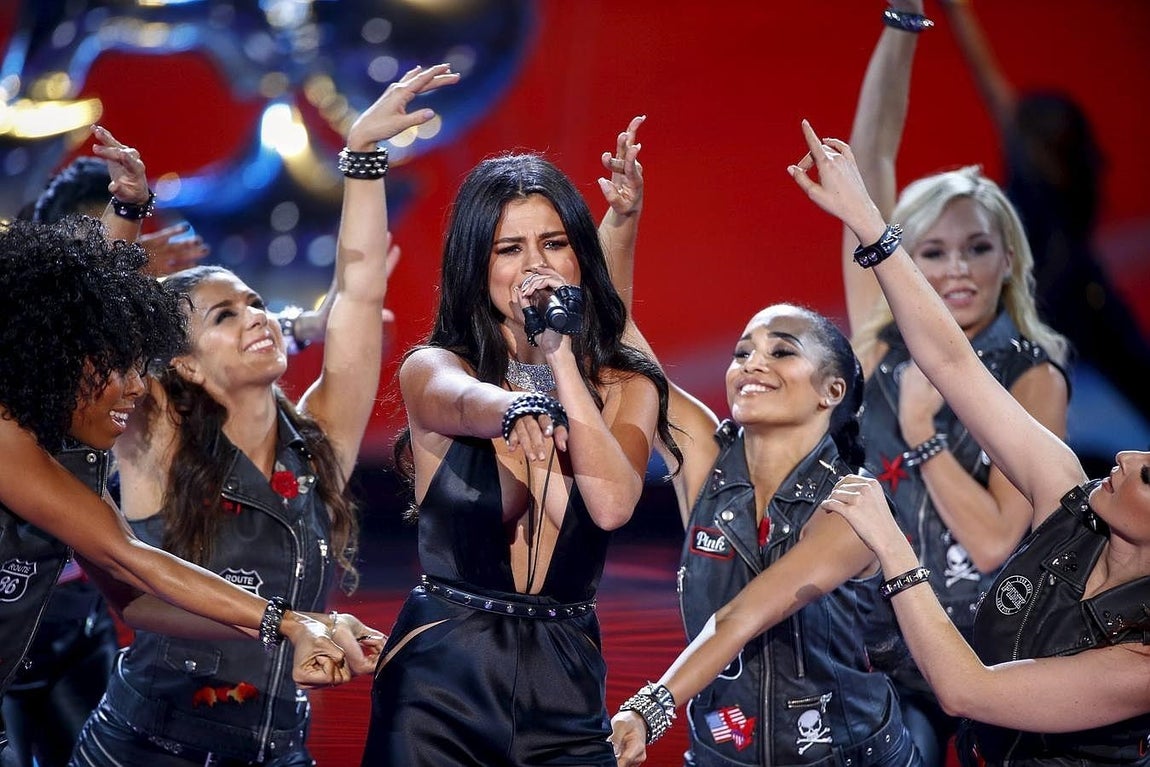 Selena Gómez, una de las actuaciones en el «show». 
