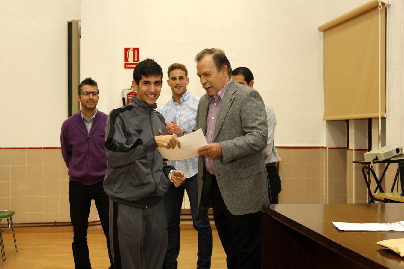 José María Jiménez, delegado en Toledo de la Territorial de Fútbol. 