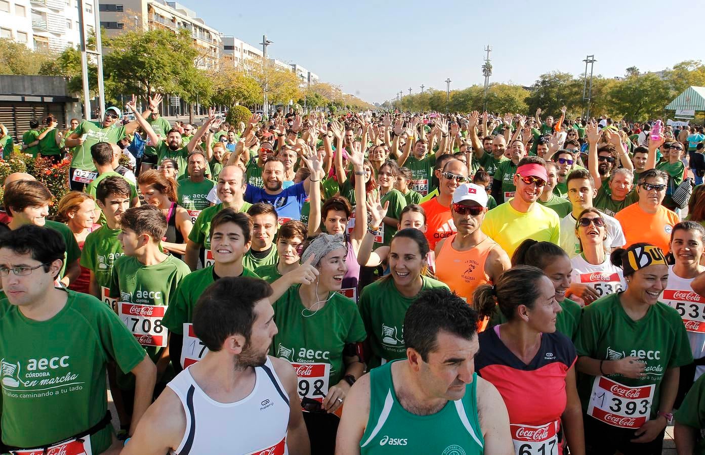 En imágenes, la masiva marcha contra el cáncer en Córdoba