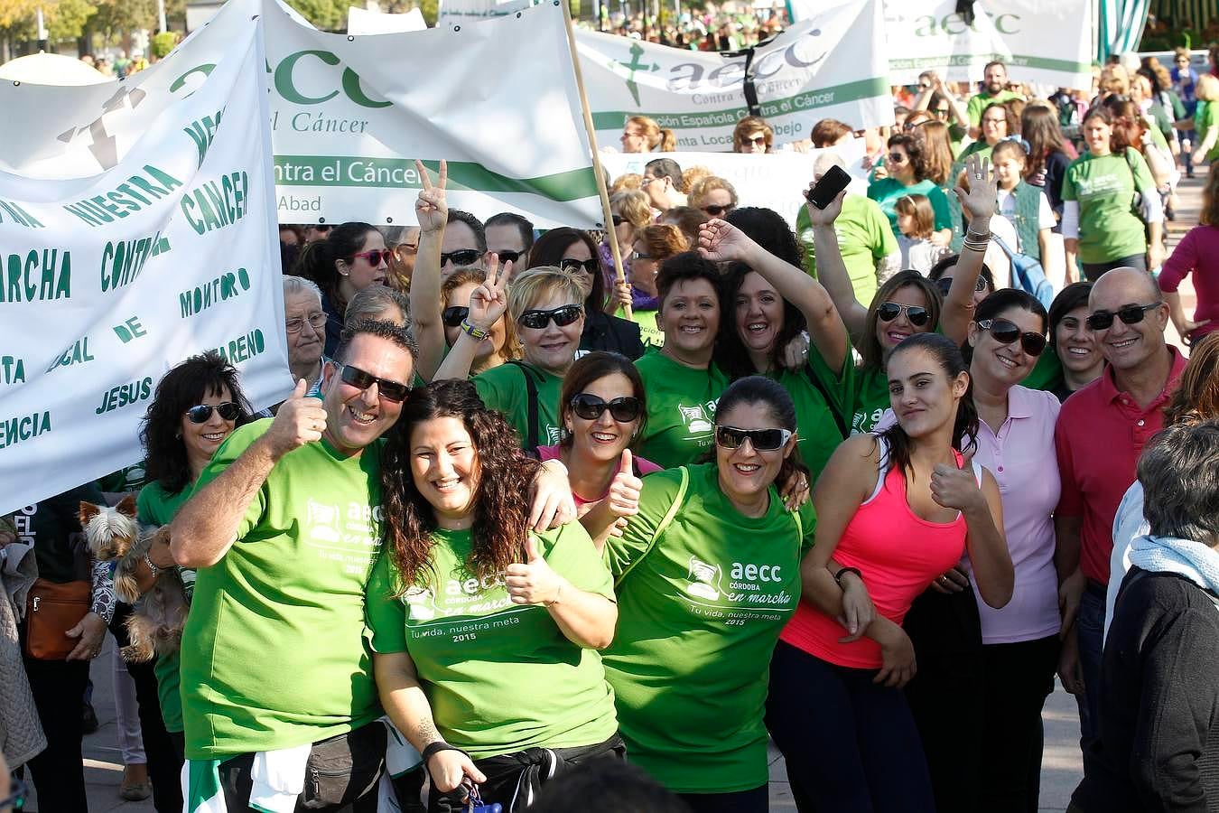 En imágenes, la masiva marcha contra el cáncer en Córdoba