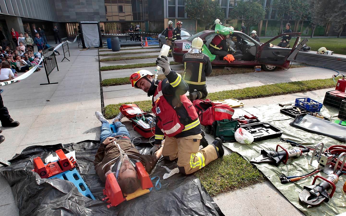 La Diputación enseña cómo actuar en caso de emergencia