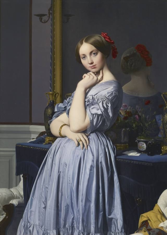 «La condesa de Haussonville», de Ingres (1845). 
