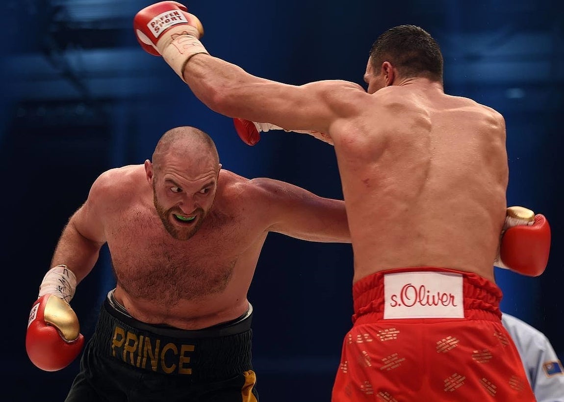 El combate Fury-Klitschko, en imágenes