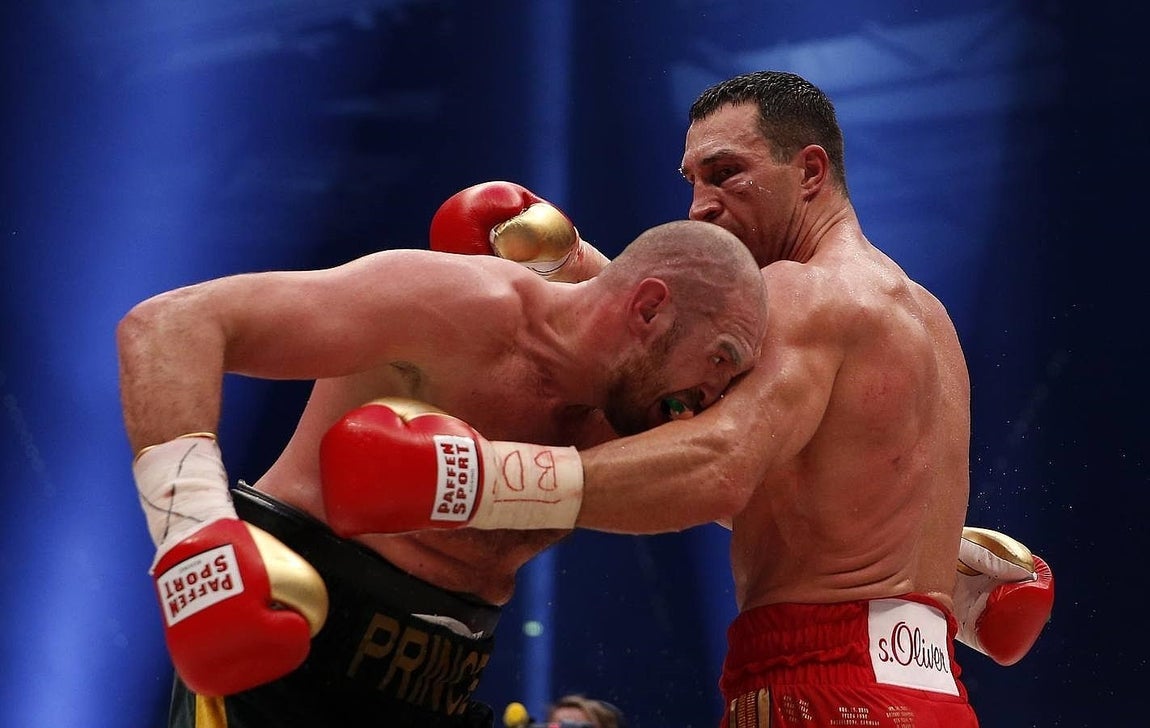 El combate Fury-Klitschko, en imágenes