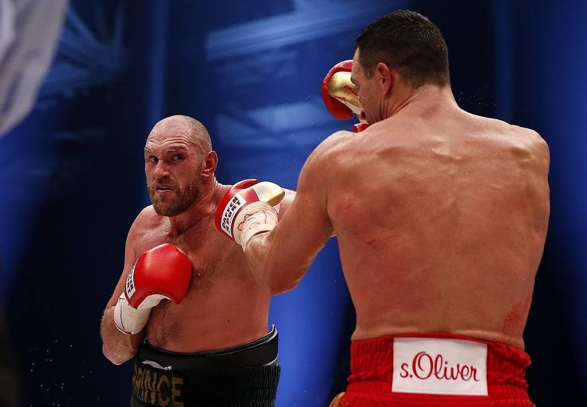El combate Fury-Klitschko, en imágenes