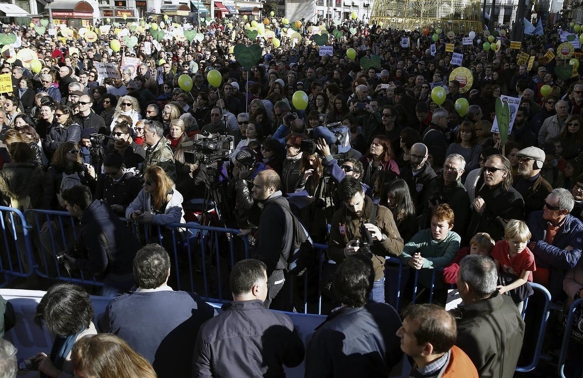 Madrid, esta misma mañana de domingo 29 de noviembre. 