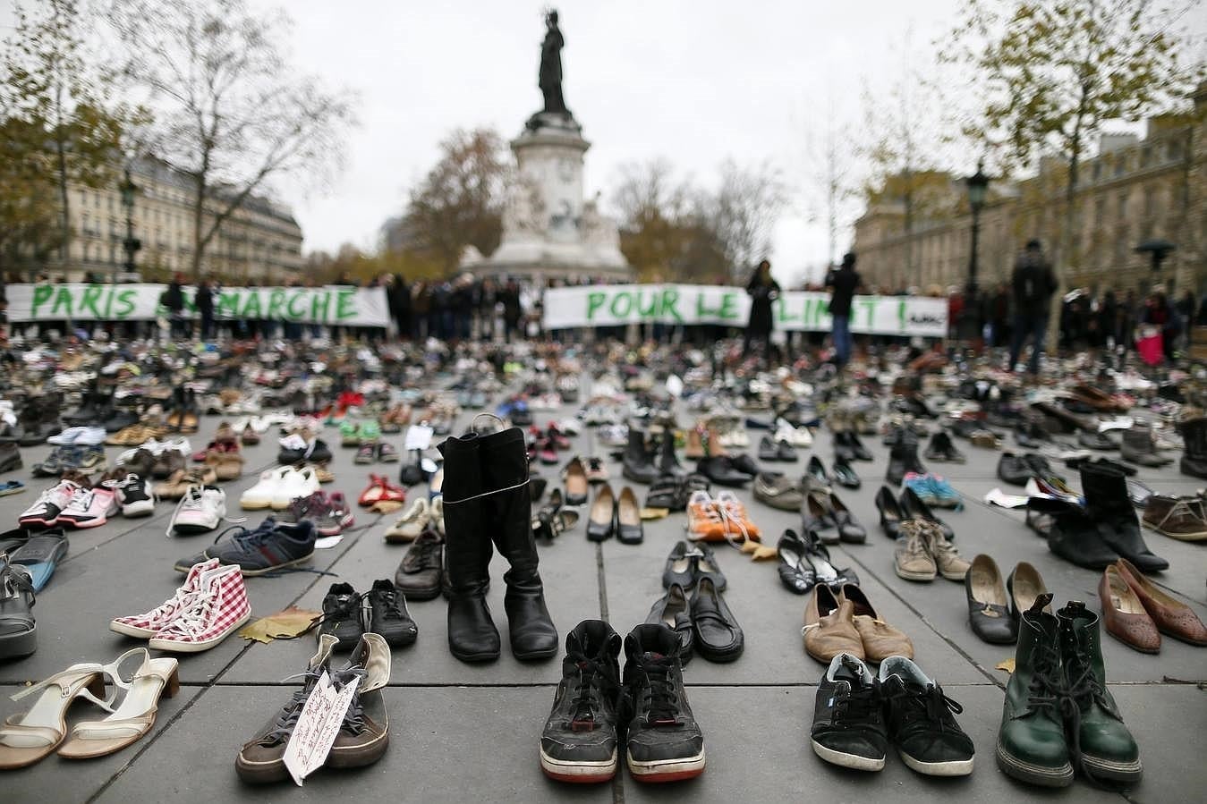 Todos marchan por liberar al planeta del cambio climático
