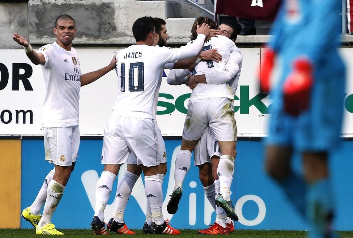 Las mejores imágenes del Éibar-Real Madrid
