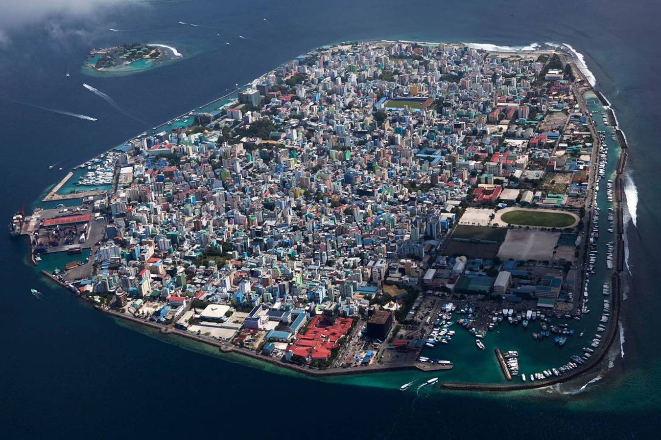 Los estados isleños, como Maldivas, temen el aumento del nivel del mar