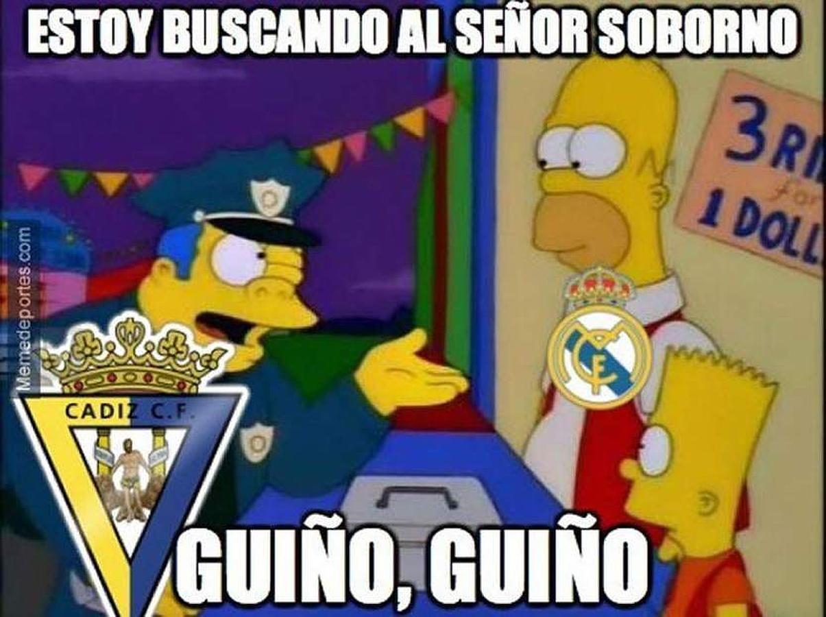 Los mejores memes del Cádiz CF-Real Madrid