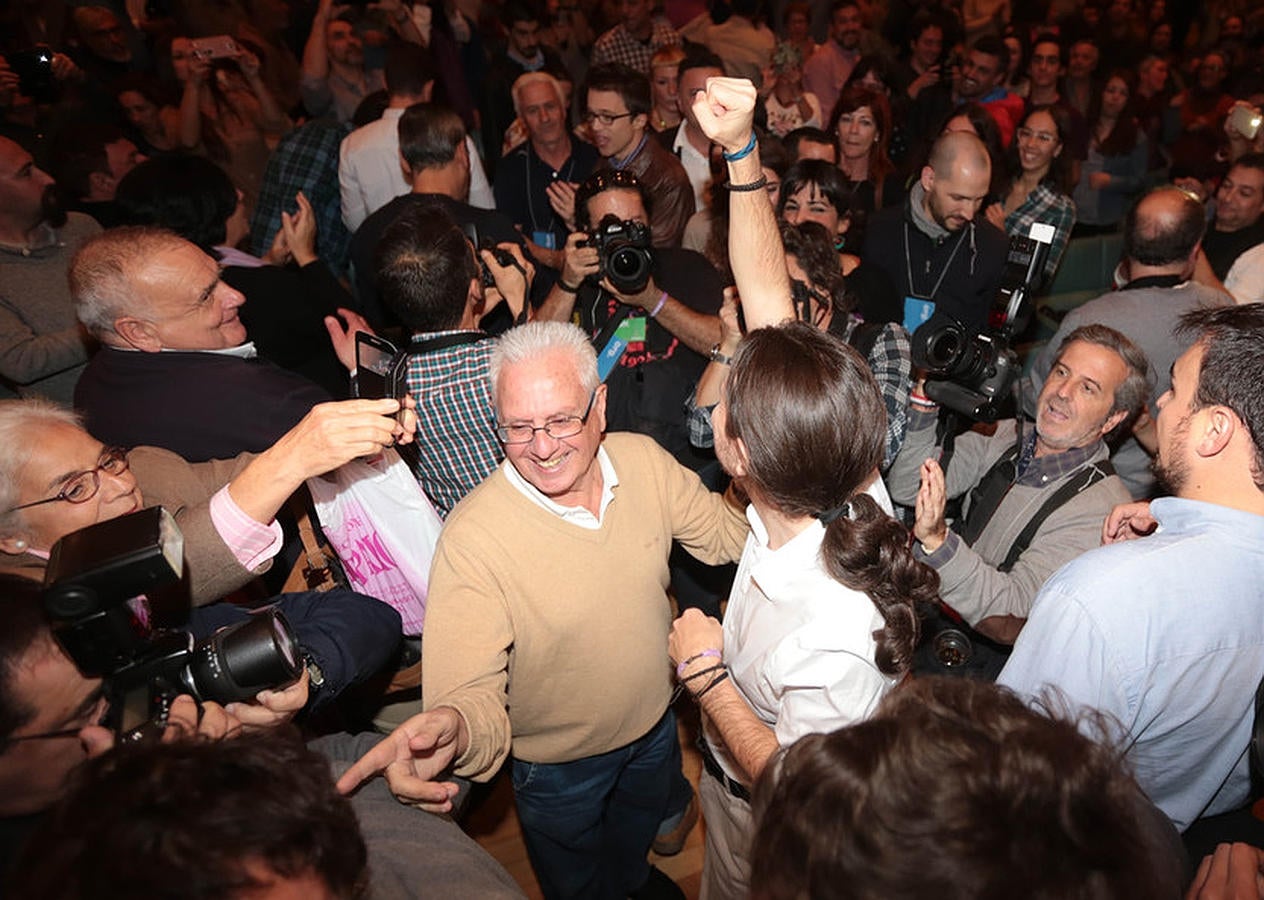 Mitin de Podemos en el Palacio de Congresos de Cádiz