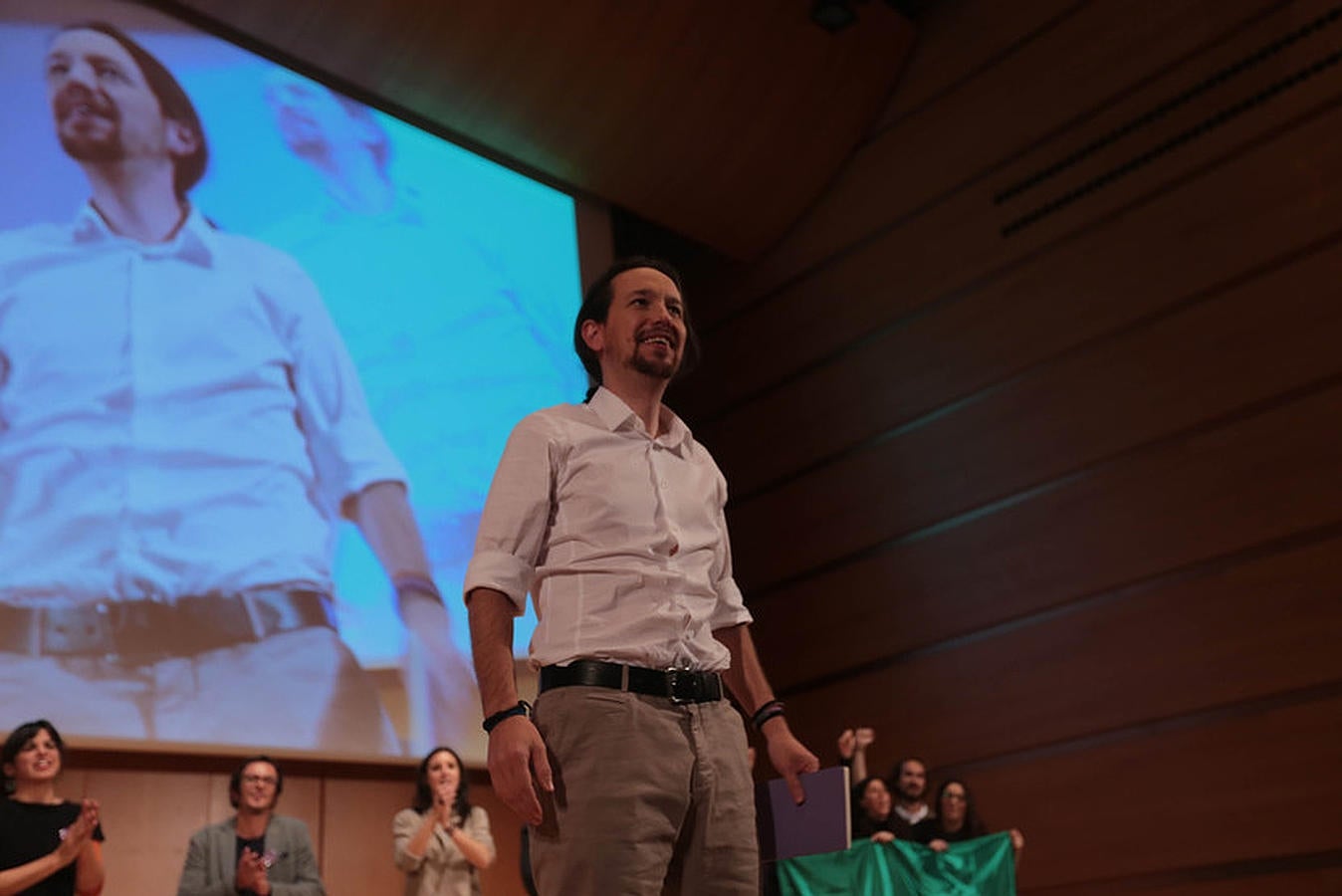 Mitin de Podemos en el Palacio de Congresos de Cádiz