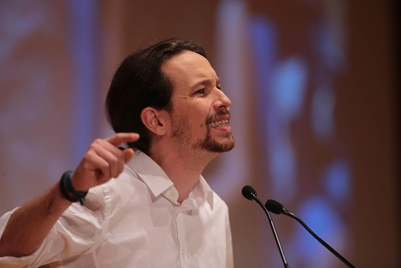 Mitin de Podemos en el Palacio de Congresos de Cádiz