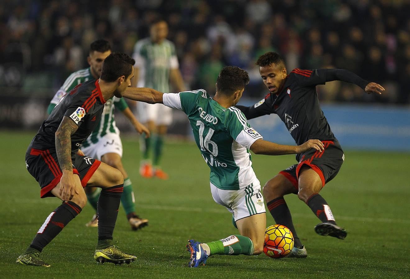 El empate del Betis-Celta, en imágenes