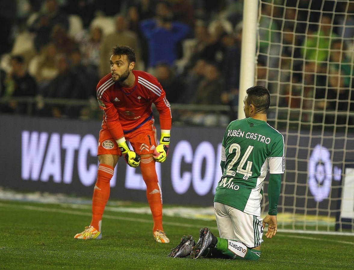 El empate del Betis-Celta, en imágenes