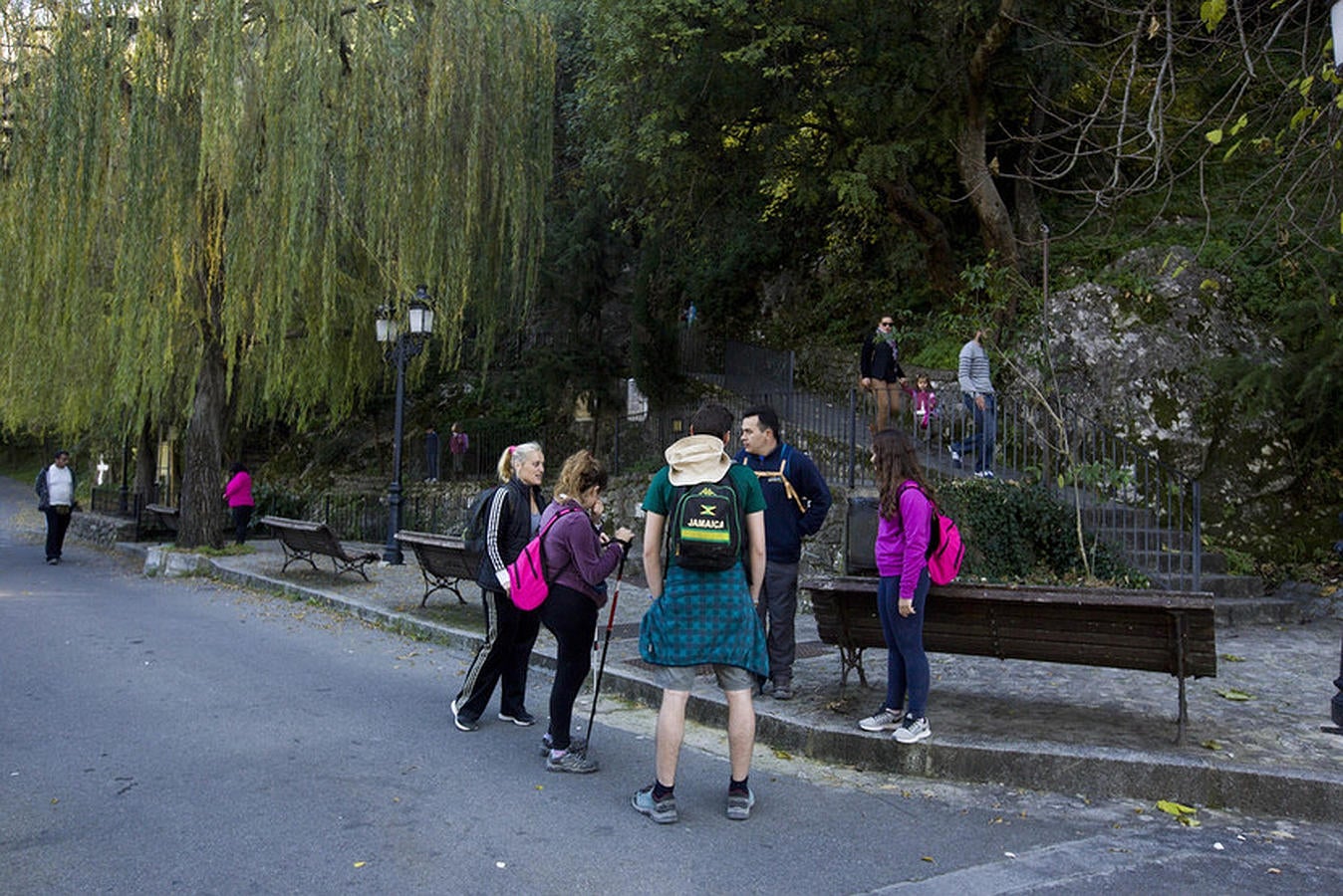 Así se vive el puente en la Sierra