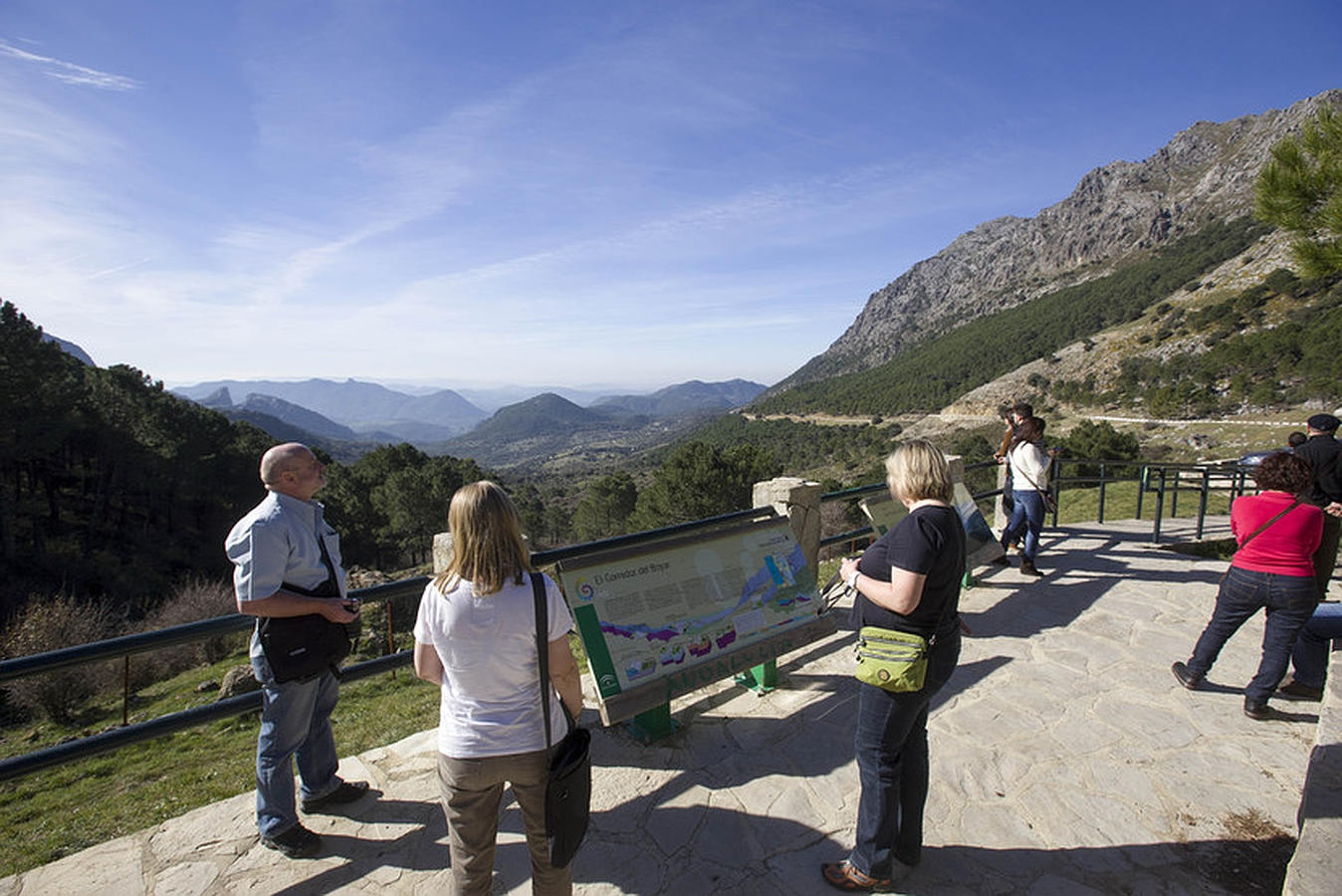 Así se vive el puente en la Sierra