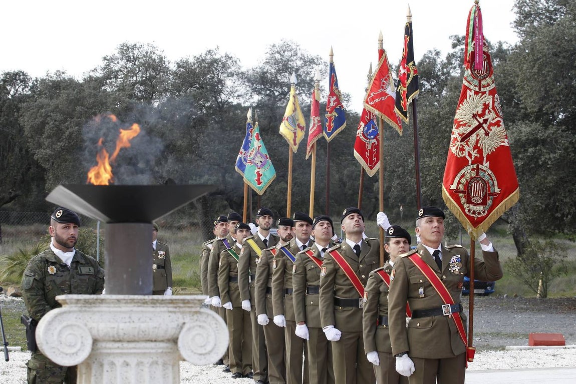 El desfile militar de la Brimz X por la Inmaculada, en imágenes