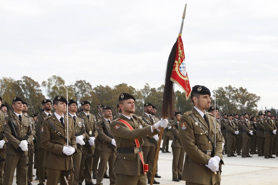 El desfile militar de la Brimz X por la Inmaculada, en imágenes